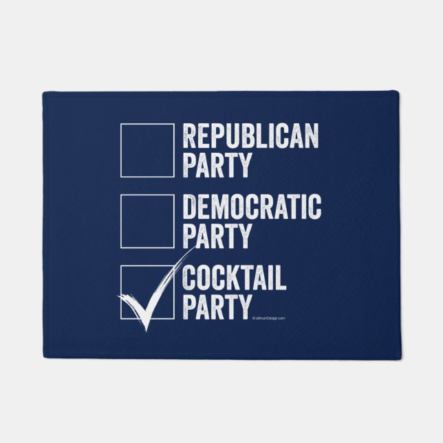 Tapete O Partido Cocktail (Frente)