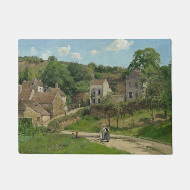Tapete O Patrimônio de Pontoise Camille Pissarro (Frente)