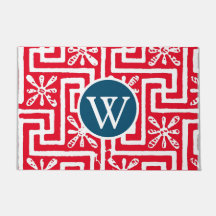 O poder das cores vermelho e azul-marinho da chave