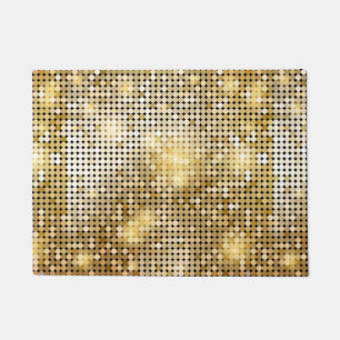 Tapete O sequin dourado sparkling brilhante brilha bola