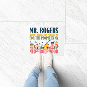 Tapete O Sr. Rogers não me preparou na minha vizinhança