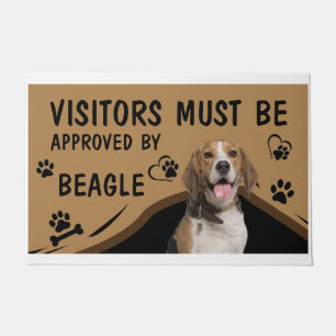 Tapete O Visitante Deve Ser Aprovado Por Springer Beagle