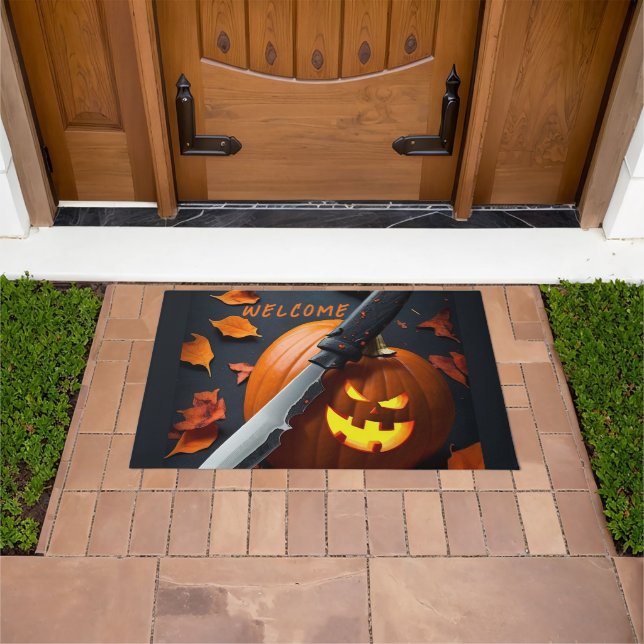 Tapete O Wick Pumpking Welcome Mat (Ar livre)