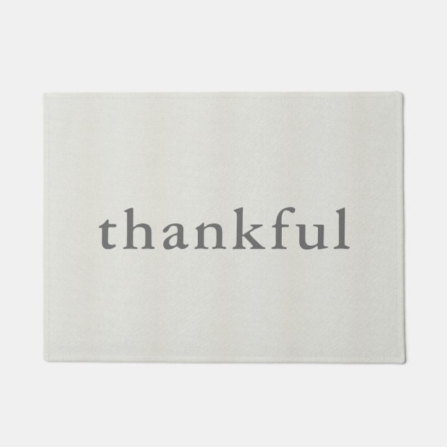 Tapete Obrigado (Frente)