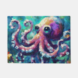 Tapete Octopus Oil Painting NMaritime Beach