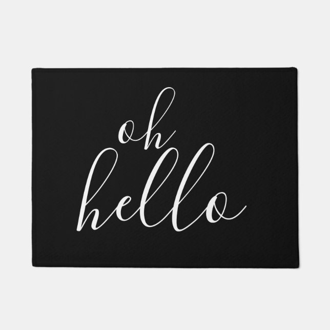 Tapete Oh olá! Doormat (Frente)