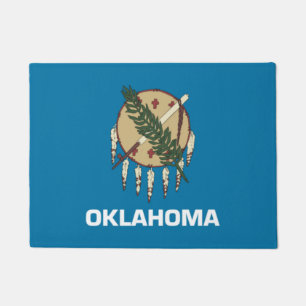 Tapete Oklahoma State Flag Door Matt