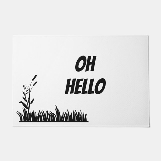 Tapete Olá (Frente)