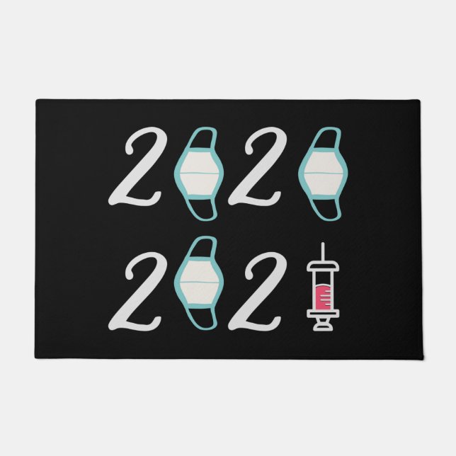 Tapete Olá 2021 Adeus 2020 - Finalmente acabou (Frente)