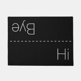 Tapete Olá! e Doormat do adeus