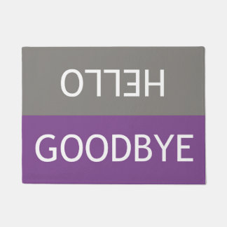 Tapete Olá \ Goodbye Doormat