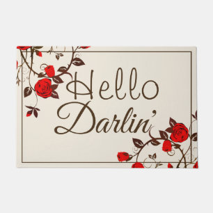 Tapete Olá! rosas vermelhas de Darlin