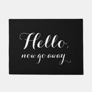 Tapete Olá!, vai agora afastado - o Doormat