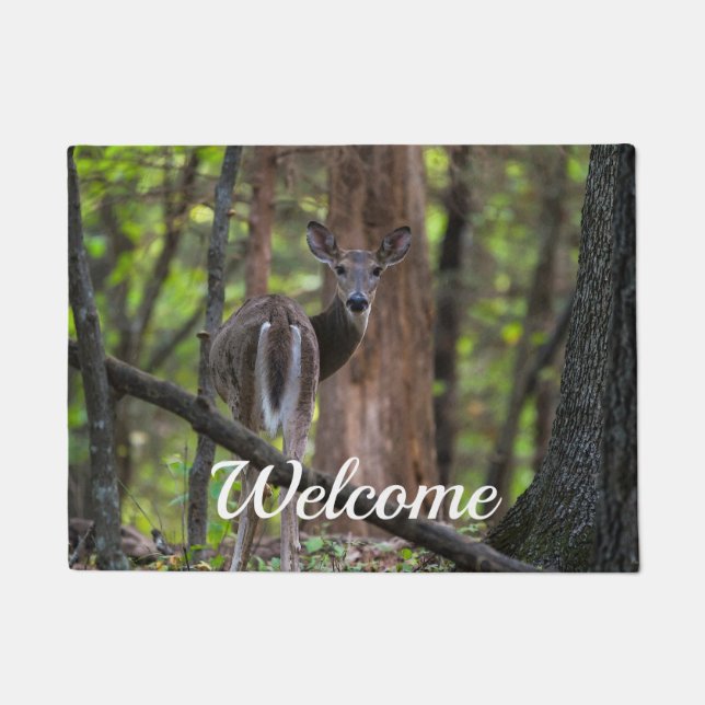Tapete Olhando para trás, Painterly Welcome Doormat (Frente)