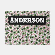 Olhar fixo sinistro delével dos globos oculares |