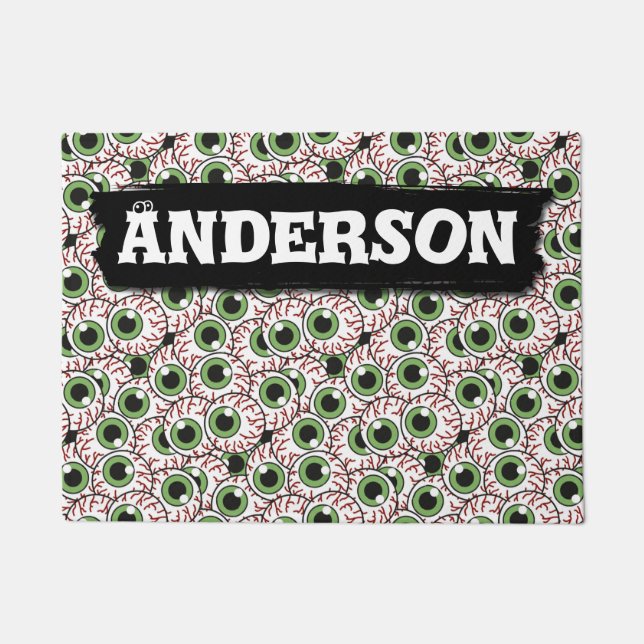 Tapete Olhar fixo sinistro delével dos globos oculares | (Frente)