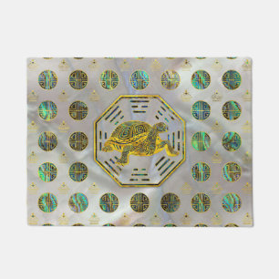 Tapete Olmo dourado Shell de Feng Shui da
