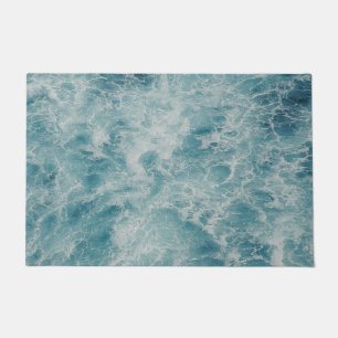 Tapete Ondas de Praia no Oceano Azul