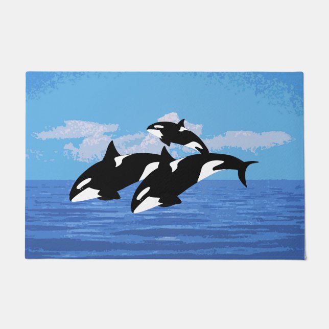 Tapete Orcas Doormat (Frente)
