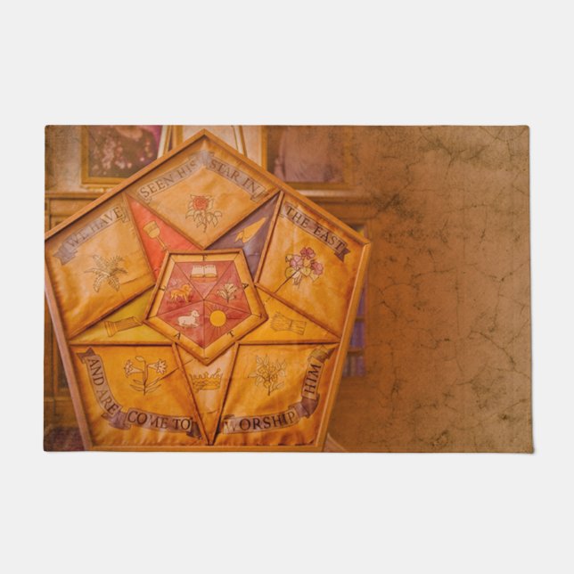 Tapete Ordem Da Porta Da Estrela Oriental (Frente)