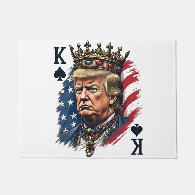 Tapete Orgulhosa Dia da Inauguração Americana de Maga Tru (Frente)