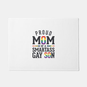 Tapete Orgulhosa Mãe de um Filho Gay Arrogante Camisa Vin