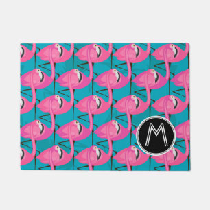 Tapete Os flamingos de néon adicionam sua inicial