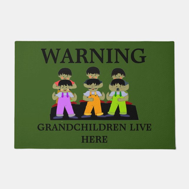 Tapete Os netos de alerta moram aqui (Frente)