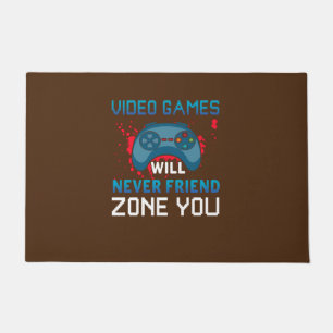 Tapete Os Videos games Gamer Gift Nunca Irão Amizá-Lo