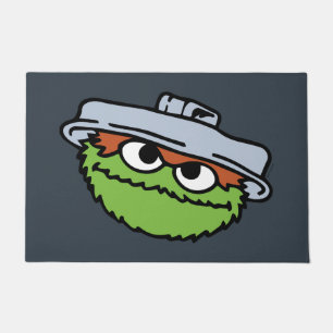 Tapete Oscar, o Grouch Sinto-Me Agitada Hoje!