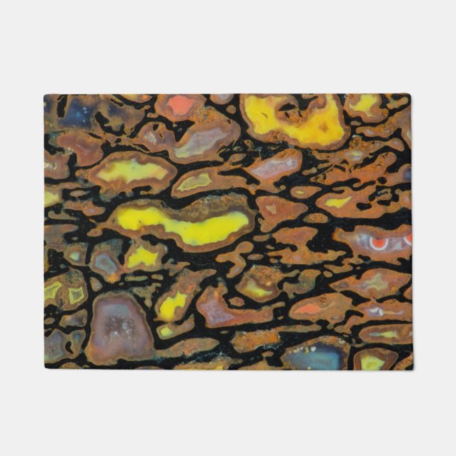 Tapete Osso de Dinossauro Multicolorido (Frente)