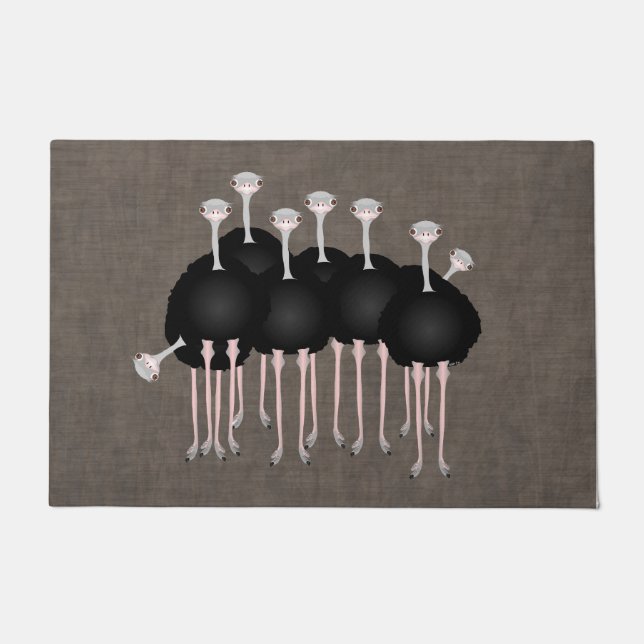Tapete Ostrich Doormat (Frente)