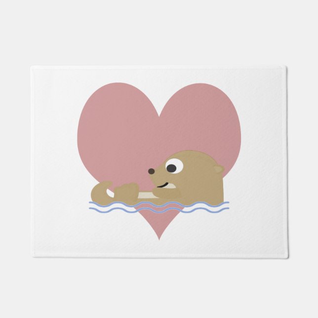 Tapete Otter Love (Frente)