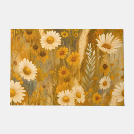 Tapete Ouro Autumn Wildflower - queda russa