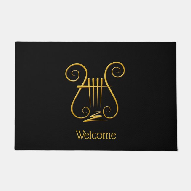 Tapete Ouro Lyre (Frente)