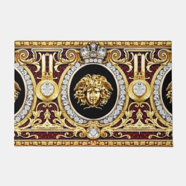 Tapete Ouro Medusa Gems (Frente)