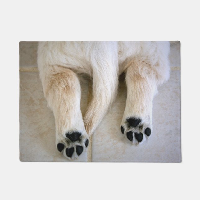 Tapete Ouro Retriever Puppy Toes (Frente)