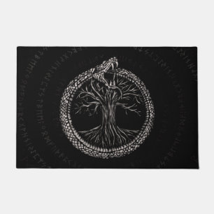 Tapete Ouroboros com a árvore de vida