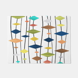 Tapete Ouros de Arte Retro Atômica 1