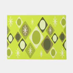Tapete Ouros Ovais Starbursts Chartreuse