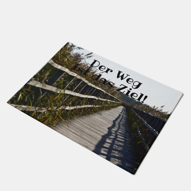 Tapete Outdoor Fußmatte - Der Weg zum Ziel! Türmatte (Inclinado)