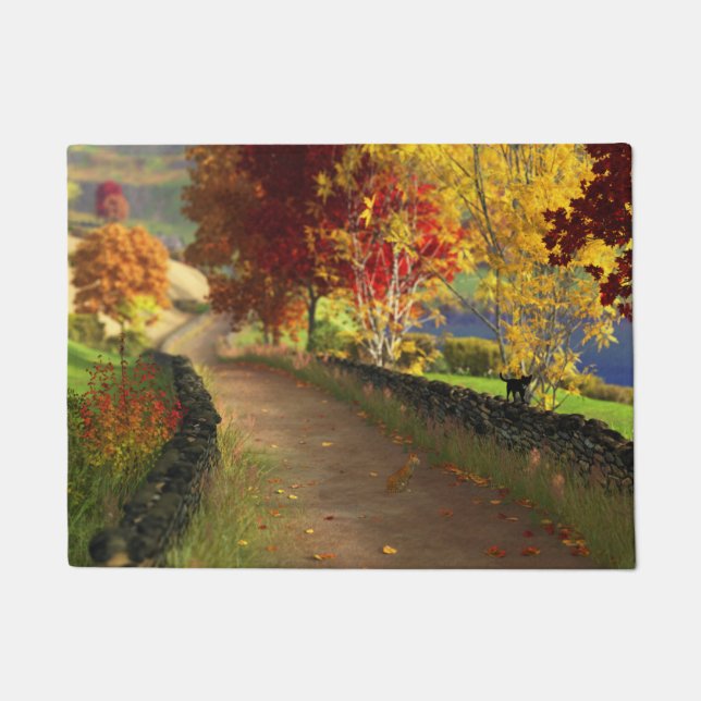 Tapete Outono na Porta Glen (Frente)