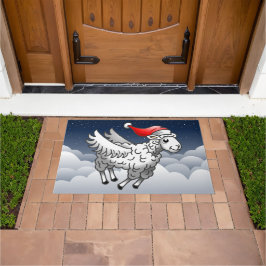 Tapete Ovelha de Natal dos papais noeis