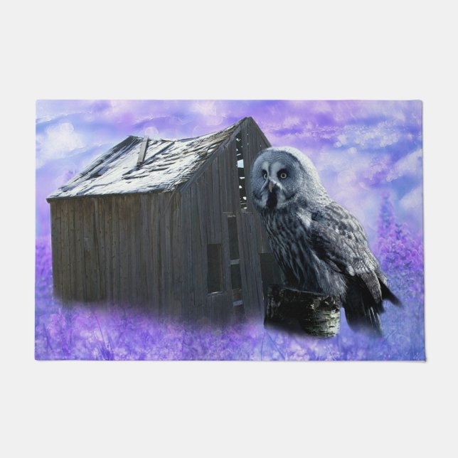 Tapete Owl Barn Shed (Frente)