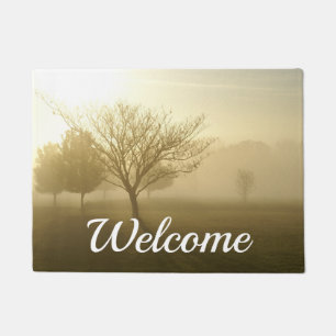 Tapete Ozarks Misty Ouro Morning Sunrise Welcom Doormat