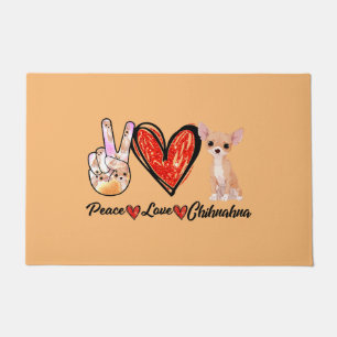 Tapete paciência amor chihuahua cão mãe chihuahua amante