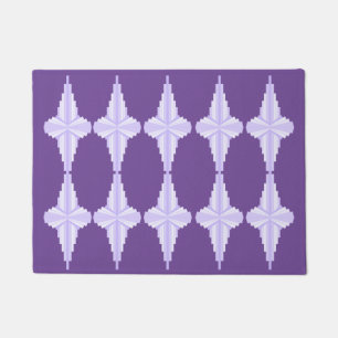 Tapete Padrão Art Deco em Lilac