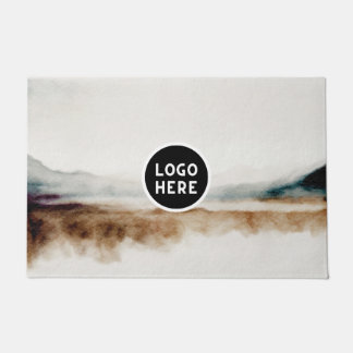 Tapete Padrão de Abstrato de Aquarela Natural Minimalista