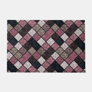 Tapete Padrão de azulejo de pedra granítica sem mármore