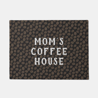 Tapete Padrão de Beans de café | Café House Personalizado